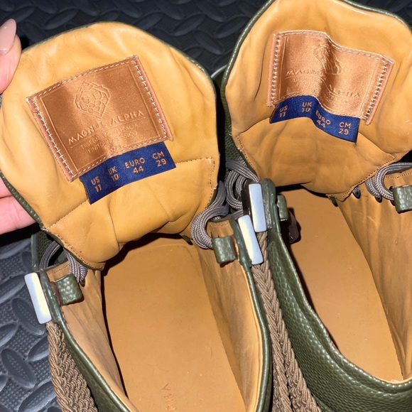 MAGNUS ALPHA ARMY GREEN BOOT SHOES SNEAKERS SIZE 11 MENS CAMO retails $276 - Picture 3 of 11